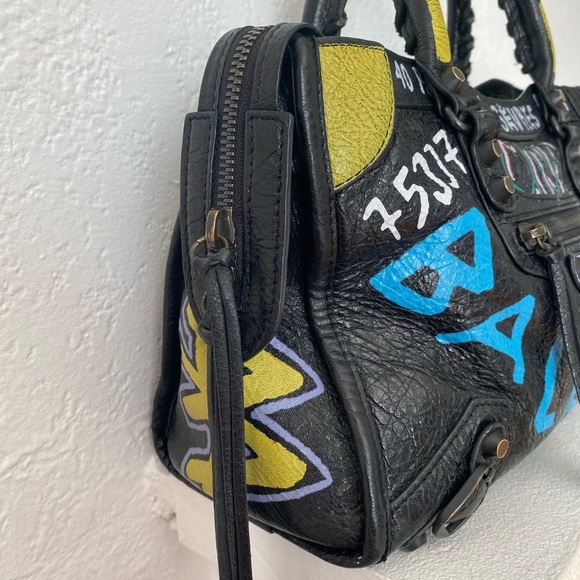 Balenciaga city graffiti bag - Picture 3 of 17